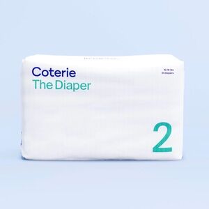 3 packs - Coterie diapers size 2
